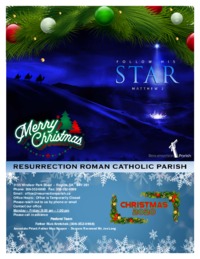 Christmas Bulletin and Inserts