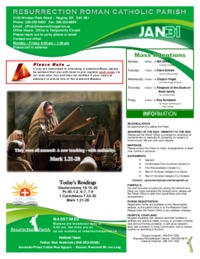 January 31 2021 Bulletin And Inserts