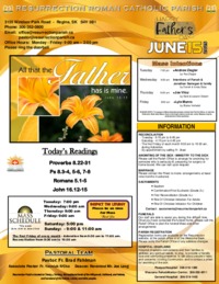 June 15 2025 Bulletin and Inserts