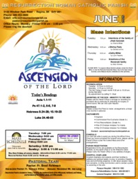 June 1 2025 Bulletin and Inserts