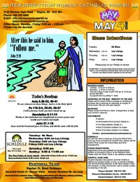 May 4 2025 Bulletin and Inserts